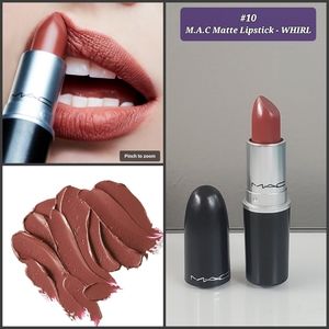 BUY 3 FOR $35 or $15 each- M.A.C Matte Lipstick - WHIRL